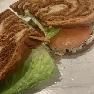 Nutty Chicken Sandwich