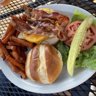 Breaded chicken and Cheese sandwich