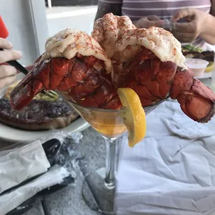 Lobster Martini. Loved it!