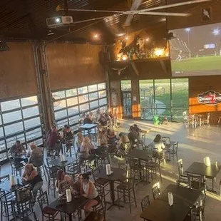 Plenty of room to watch football every Saturday and Sunday plus Thursdays and Mondays.
