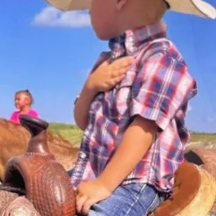 Western family fun where a 3 year old can be proud to be an American