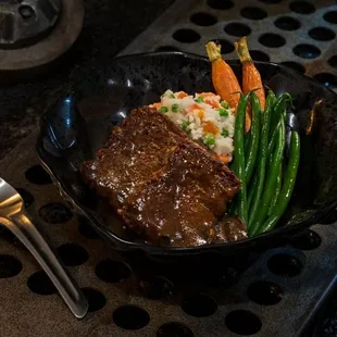 steak, food