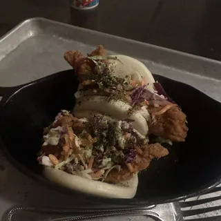 Fried Chicken Baos