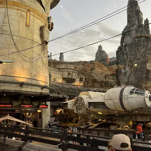 View from outside the cantina