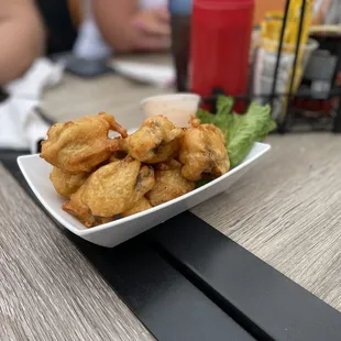 Fried Mushrooms Chicken