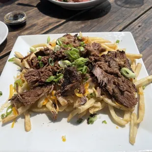Brisket cheese fries