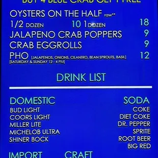 Specials