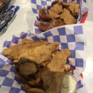 Catfish and fries