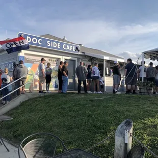 Long line but moved really fast!