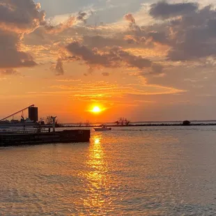 The best place to enjoy a Lake Erie sunset!