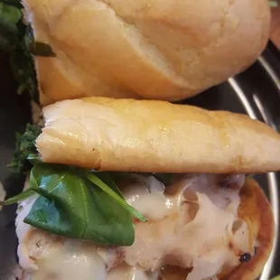The Lighthouse: Turkey, melted provolone, spinach, dill shallot mayo