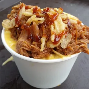 Pulled pork mac