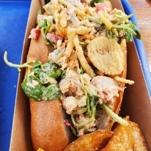 Chipotle chicken roll