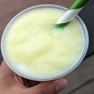 Frozen lemonade with vodka, you cant really taste or feel the alcohol