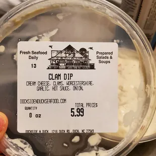  person holding a bowl of dip