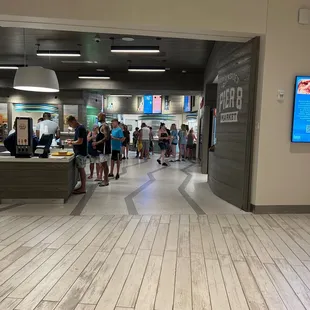 customers waiting for their order