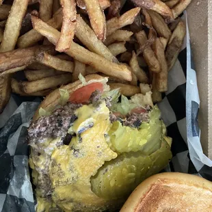 American burger