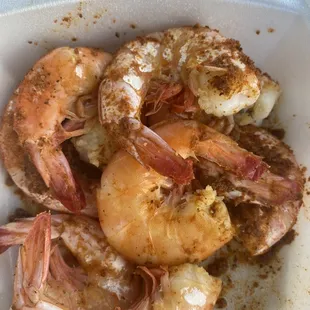 Peel &amp; eat old bay shrimp-real good!