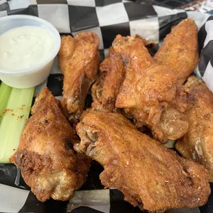 Honey Old Bay Wings