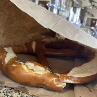 Giant Pretzel