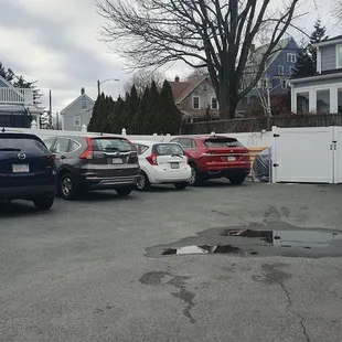 Parking is limited.