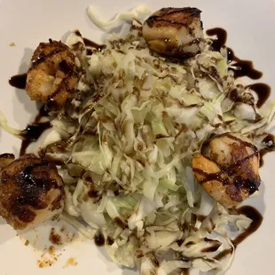 Seafood Braised Cabbage