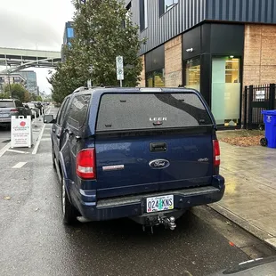 Most recent illegally parked car blocking the bike lane. This is a daily occurrence.