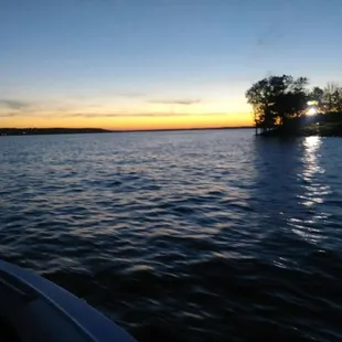 Leaving Doc's Dock After A Very Good Meal.