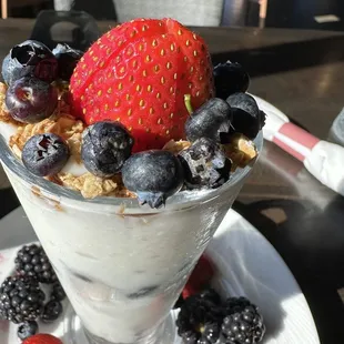 Moldy green blueberries