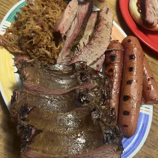 The meats meal. Look at that smoke layer!