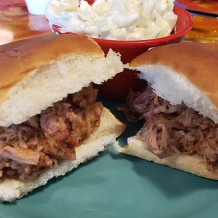 Pulled pork sliders