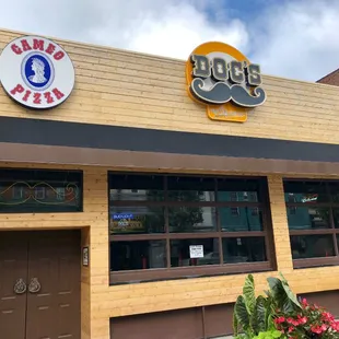 Enter from our Main St. entrance or the back entrance from the parking lot off of Church St. &amp; Court St.