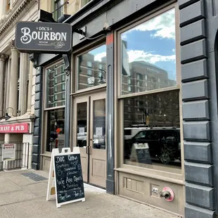 the outside of the building