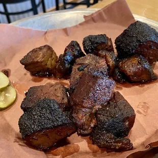 Burnt ends