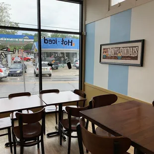 Icecream side of shop