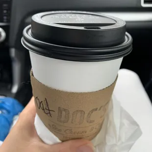 Cappuccino- not on the menu but they can make it