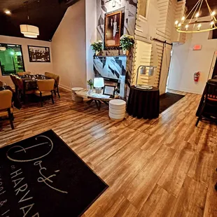 interior, sushi and sashimi