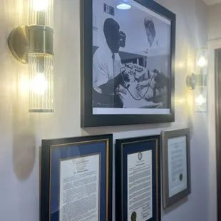 History on the walls. The walls were speaking baby!