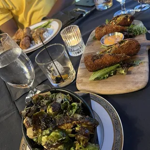 Brussel sprouts and the famous Rolls