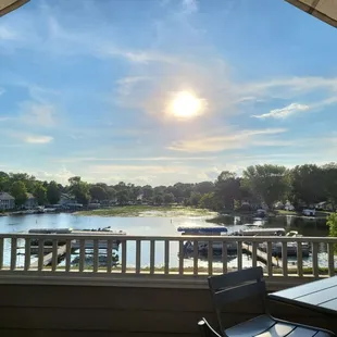 View from patio