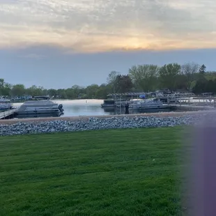 boats docked at a dock