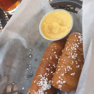 Pretz and beer cheese!