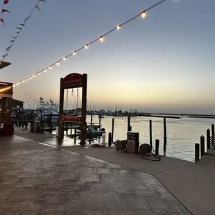 View from the patio area