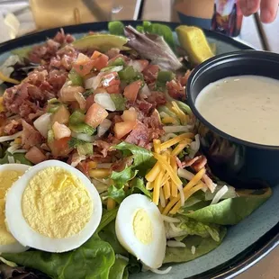 Grilled Shrimp Cobb Salad