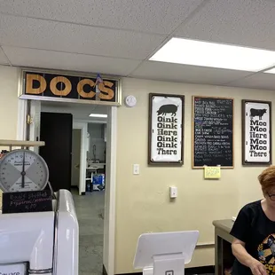 Ordering area