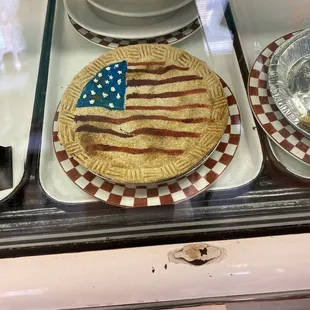 Nice Fourth of July pie