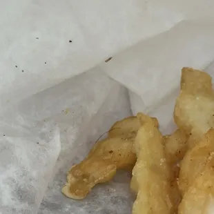 French Fries with hairs in it