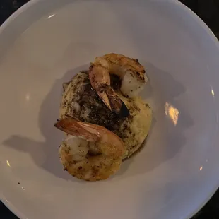 Happy hour shrimp and grits