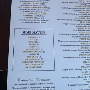 Small plates and sides