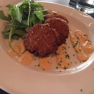Seared Blue Crab Cakes